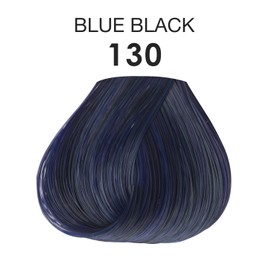 Adore Semi-Permanent Haircolor #130 Blue Black 4 Ounce (118ml) (3 Pack)