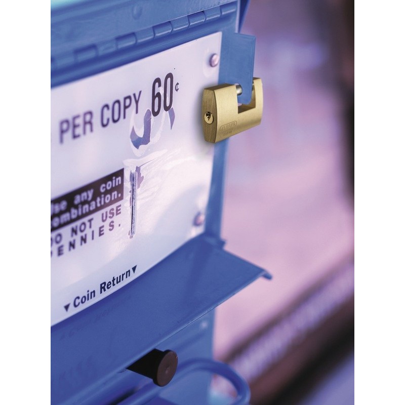 Abus 82/70mm Brass Shutter Lock