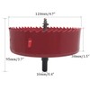 NGe 120mm Hole Saw, 4.7” Cutting Diameter M42 Bi-Metal HSS