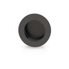 Gedotec Sliding Door Handle Shell Handle Recessed Lady Black 1