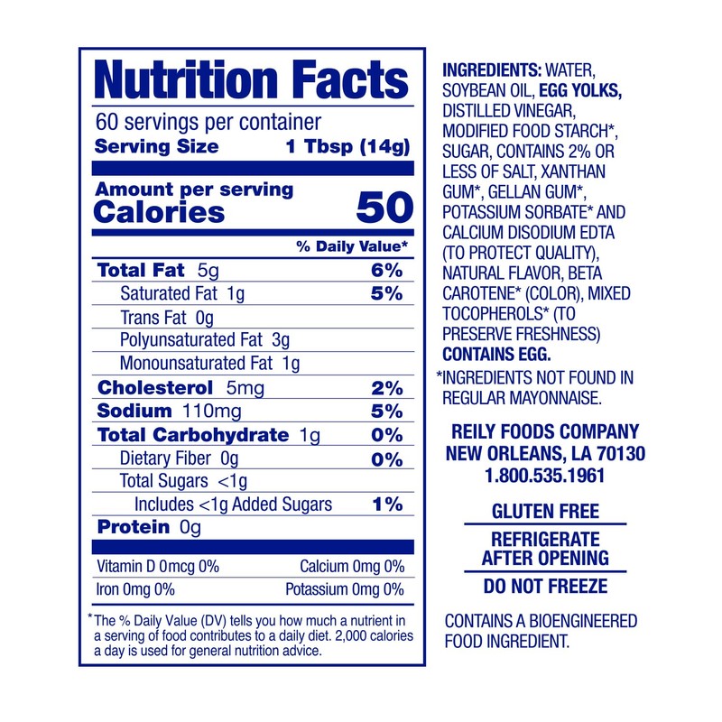 Blue Plate Light Mayonnaise, 30 Fl Oz Jar (Pack of