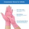 2-Pair Arthritis Compression Gloves for Alleviate Rheumatoid Osteoarthritis, Carpal Tunnel
