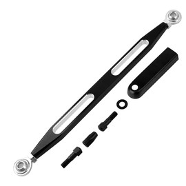 TUINCYN Black Shift Linkage Shifter Chrome CNC Gear Shifter Compatible for Harley Street Tour Glides Electra Trikes 1980-2022