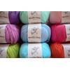 Studio Sam Pure Cotton Yarn Set for Knitting and Crochet.
