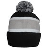 Best Winter Hats Quality Cuffed Cap with Large Pom Pom