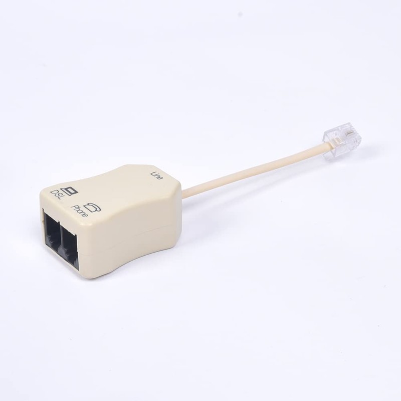 Antfly 3-Pack DSL Filters with Built-in Splitter - 2 Wire,