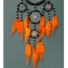 BRILLIANT GIFTS ORANGE DREAMCATCHER DREAM CATCHER