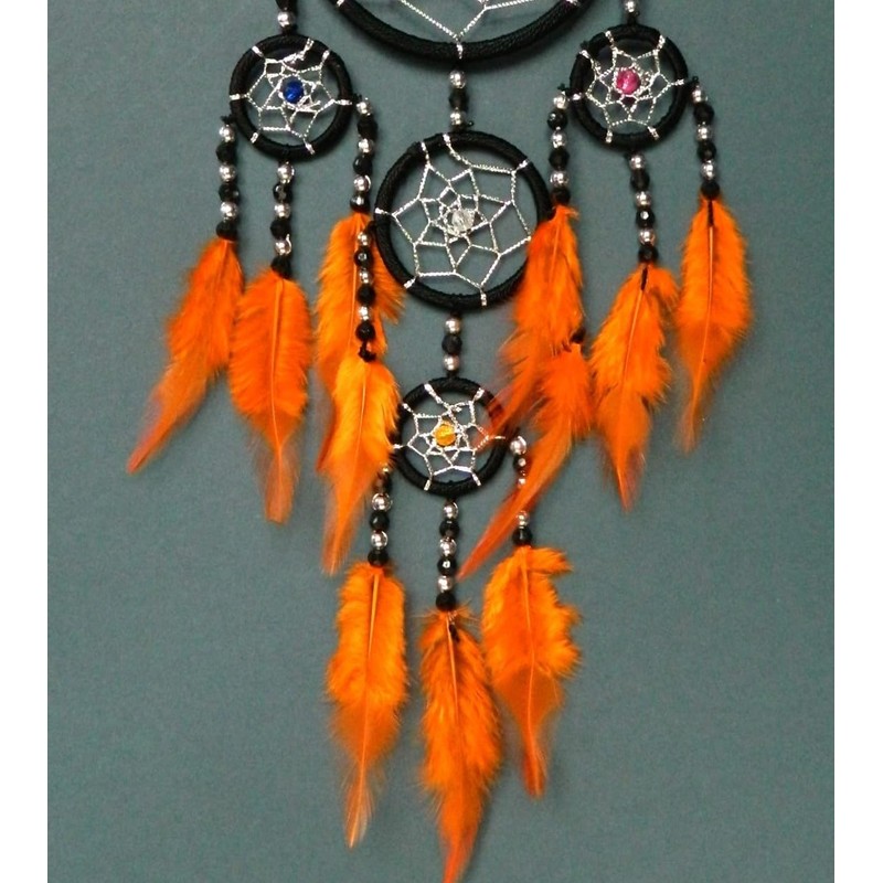 BRILLIANT GIFTS ORANGE DREAMCATCHER DREAM CATCHER