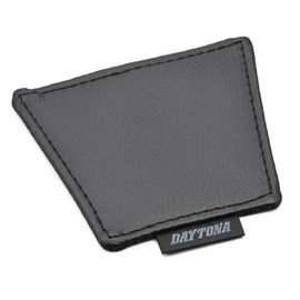 Daytona Motorcycle Anti-Scratch Seal Tank Pad Universal Leather Key Protection Pad Black