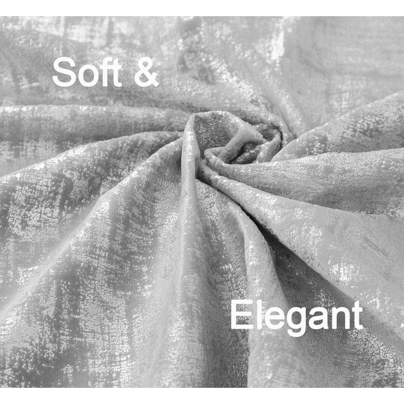 always4u Soft Velvet Curtains 95 Inch Length Luxury Bedroom Curtains