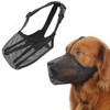 Muzzle for Dogs, Dog Muzzle with Rounded Mesh and Adjustable