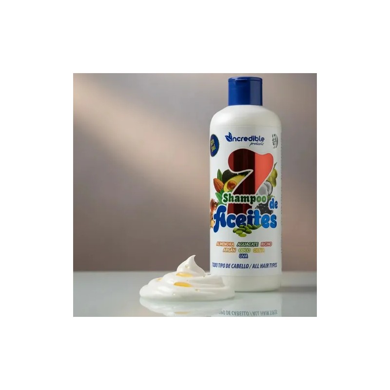 Shampoo 7 Aceites Incredible