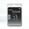 Integral Micro SD USB2.0 Memory Card Reader Adapter - Compact,