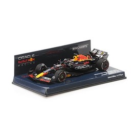 Minichamps 417230801 - Red Bul Racing RB19 Max Verstappen Winner Spanish GP 2023 World Champion 2023 - Scale 1/43 - Model Car