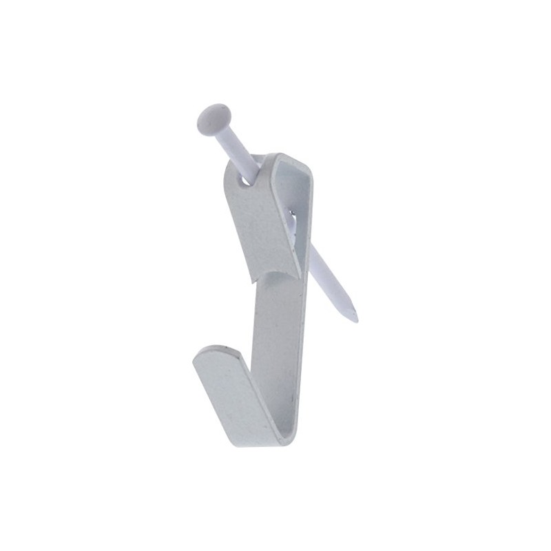 Hillman 122305 White Conventional Picture Hanger 6 Pack 30lb