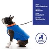 Gooby Sports Vest Dog Jacket - Blue, X-Large - Reflective