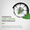 LitOrange 110 mm Diamond Crack Chaser Blades for Routing and
