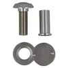 Amig - Super-Wide Angle Brass Door Viewer | Easy Install,