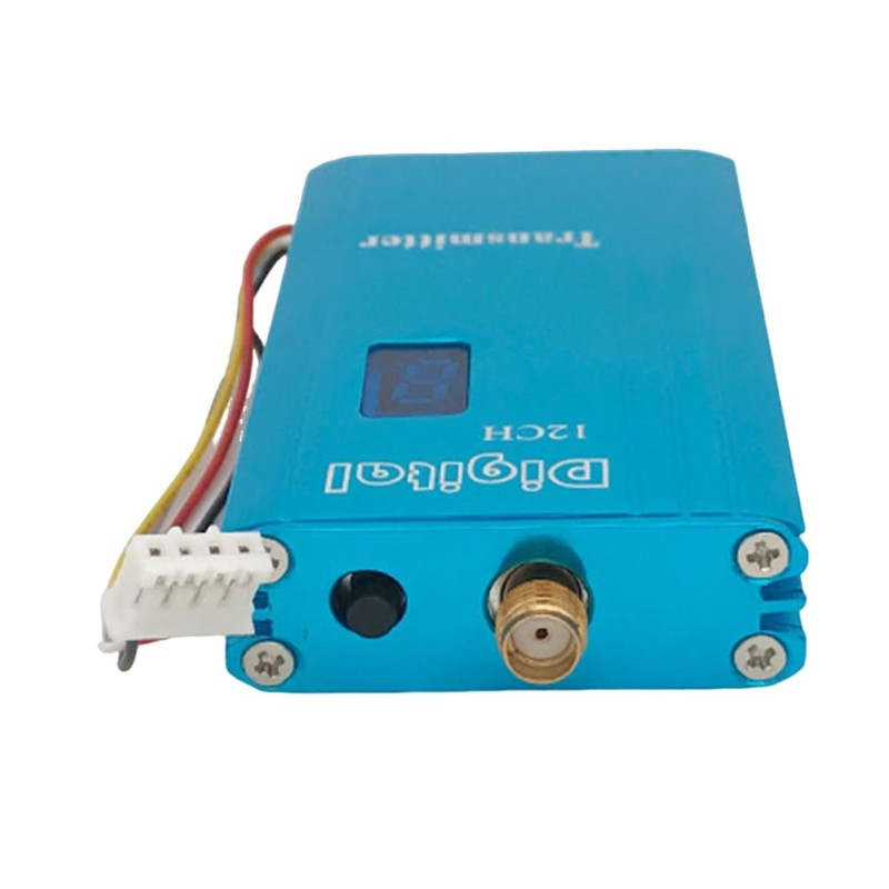Tuperoymse FPV 1.5G 1500mW VTX+VRX Kit 12CH 1.4G/1.5G/1.6G Video Transmitter