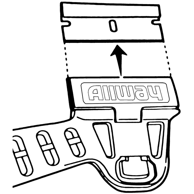 ALLWAY RKW2 Razor Wallpaper Knife