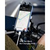 BRCOVAN Anti-Theft Motorcycle Phone Mount Holder with Vibration Dampener &