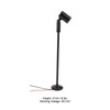 LED Mini Spotlight, Eye Care DC12V Bright Stable Heat Dissipation