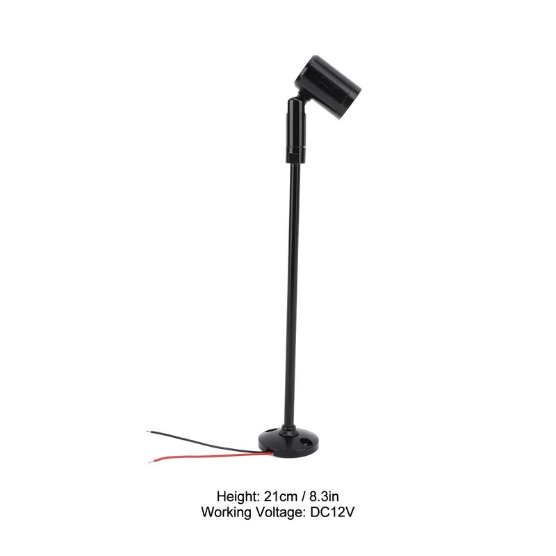 LED Mini Spotlight, Eye Care DC12V Bright Stable Heat Dissipation