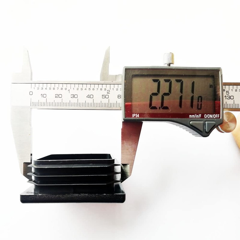 CaSuTong 8 Pack 2 3/8 Inch (60mm) Square Plastic Plugs,