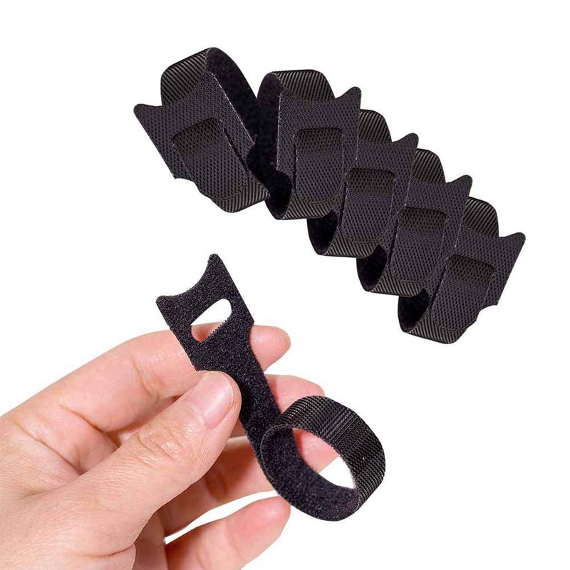 BALABALA 100 PCS 6 inch Reusable Fastening Cable Ties Cords