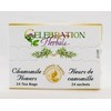 CELEBRATION HERBALS Chamomile Flowers Tea Organic 24 Bag, 0.02 Pound