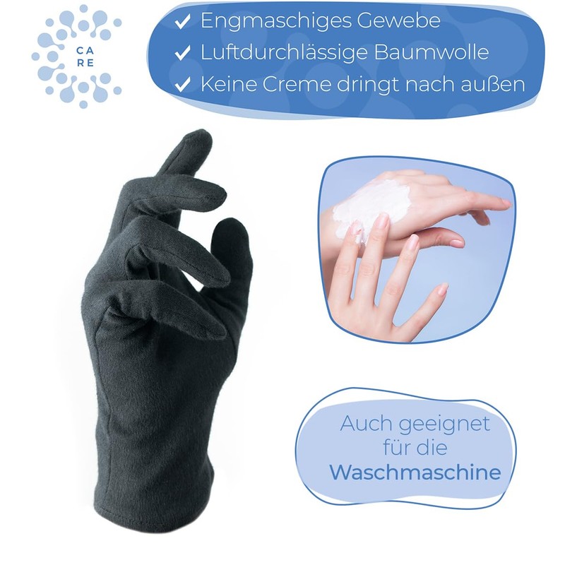 WELL B4 Dermatest Very Good Cotton Gloves 2 Pairs 100%