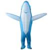 Inflatable Shark Costume Air Blow up Jaws Jumpsuit Fancy Dress