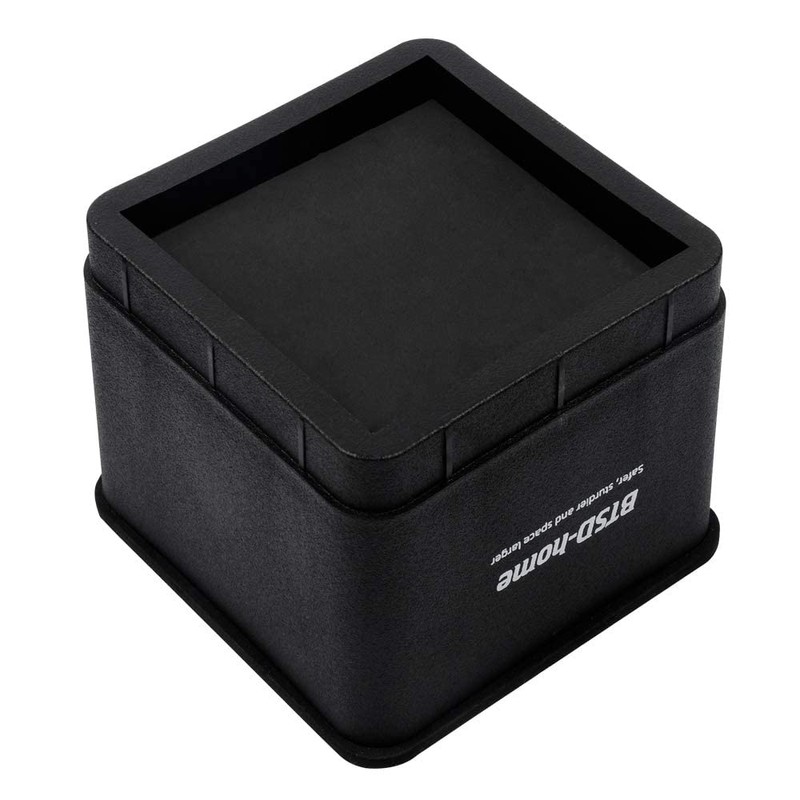 BTSD-home Adjustable Bed Risers 3 or 6 Inch - Heavy