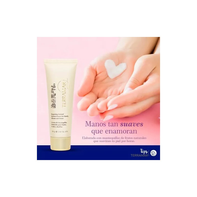 Crema Con Mantequillas Para Manos, Codos Y Rodillas Terramar
