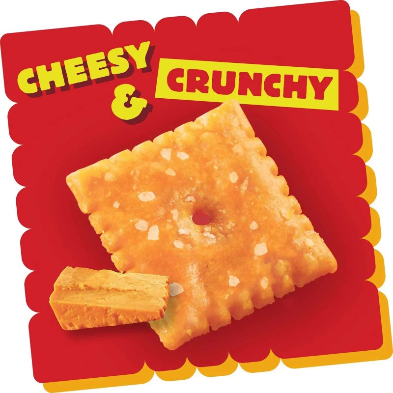 Cheez-It Original Baked Snack Crackers 1.5 oz Bags, 45 Pack