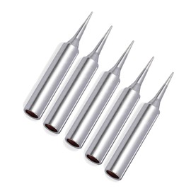 5Pcs Soldering Iron Tips, 900M Solder Tip Replacement, Solder Welding Replacement Tip Kit Use for Hakko, Radio Shack Solder Station etc (5PCS 900M-T-I)