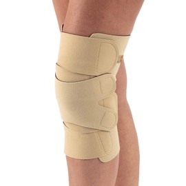 Sigvaris Compreflex Knee (Closed Patella) - 20-50 mmHg Black Medium 1402-KP