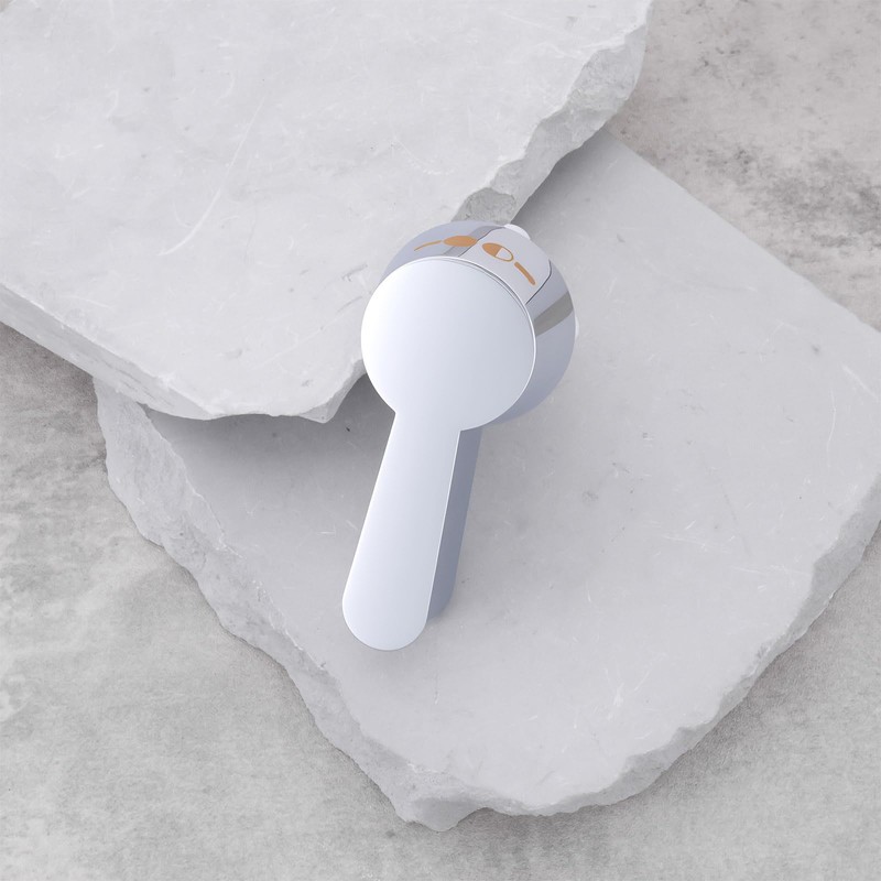 SG Store Toilet Cistern Dual Flush Lever Plastic Handle Chrome
