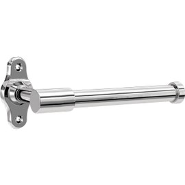 Franklin Brass Calloway (1-Pack) Toilet Paper Holder Polished Chrome Euro Tissue Roll Holder Single Post Toilet Tissue Holder Wall Bathroom Accessories Bath Organization/Storage CLWY51-PC