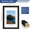 PEALSN 6x9 Picture Frame, Display Pictures 4 x 6 with