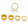 X AUTOHAUX 4 Pcs Bike Headset Spacer Bicycle Aluminium Alloy