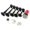DriSentri 5pcs 125dB Black Trumpet Musical Dixie Car Duke of