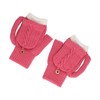 2 PCS USB Heated Gloves Double Sided Heating Knitted Gloves