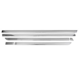 OMAC Side Door Molding Trim Skirt Garnish for Mercedes Metris 2016-24 Stainless Steel