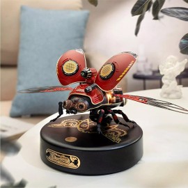 ROKR 3D Metal Model Scout Beetle 3D Metal Puzzle Electric Mechanical Adults Toys