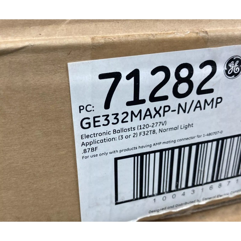 GE 71282 GE332MAXP-N/AMP UltraMax High-Performance Electronic Ballast