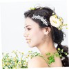 SAFIGLE Rhinestone Hair Comb for Brides Elegant Bridal Hair Accessories