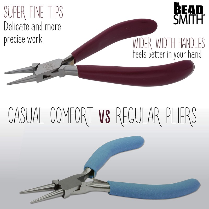 The Beadsmith Rosary Pliers Casual Comfort Series - 6 inches