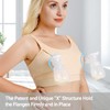 momcozy Pregnancy Nursing Bra, Breast Pump Bra with Additional Bra