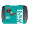 Baker's Secret Stackable Baking Set of 5 Bakeware Pans, Bakeware